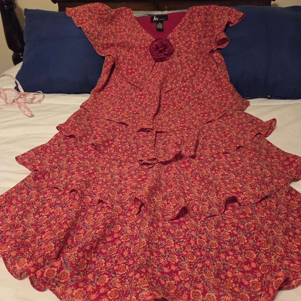 Tiered Ruffle Dress